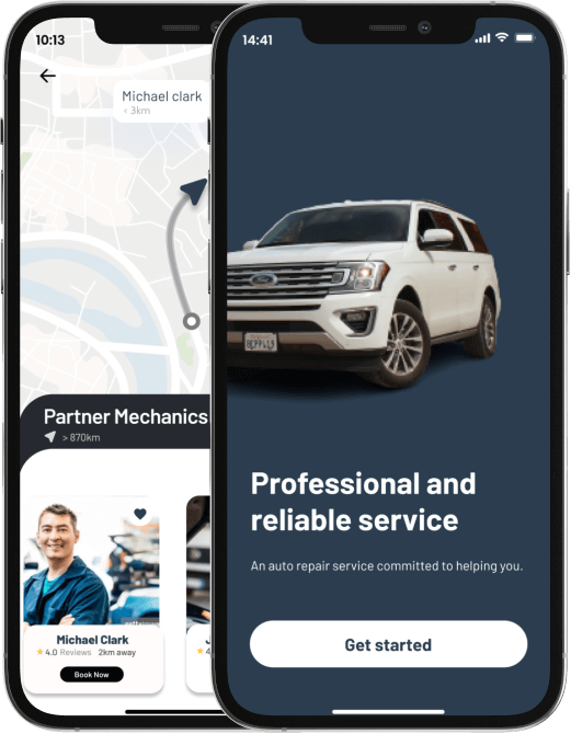 Mobile app development for automobile repair featured imagen
