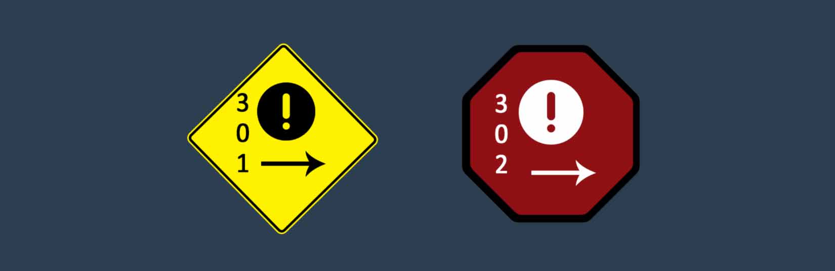 301 & 302 Redirection, 301 response code, 302 response code,