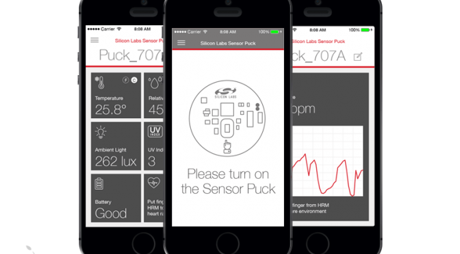 Home Automation Mobile Sensor POC iOS