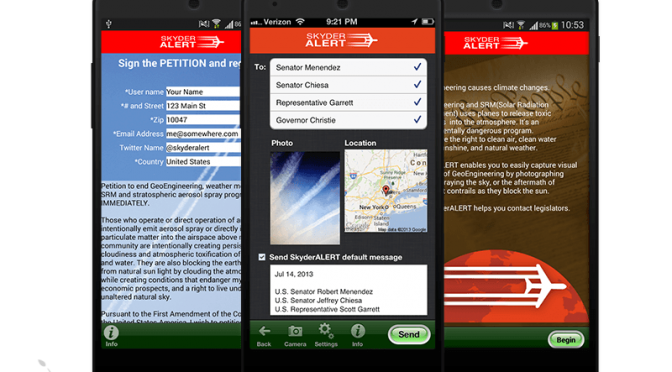 Skyder Alert Mobile App
