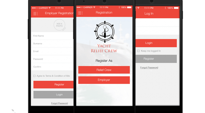 Yacht Recruitment Application