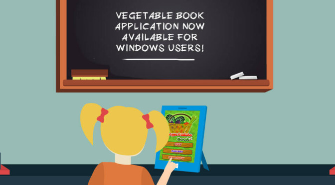 A Popular Vegetable Book Application Now Available for Kids For Windows Users