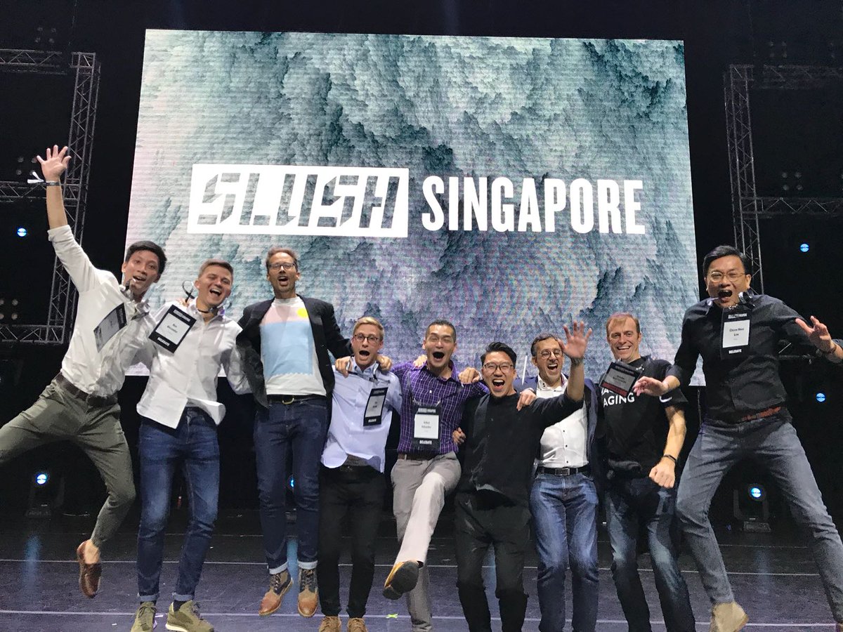 Proud Winners of Slush SIngapore 2018