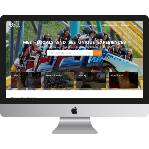 Marketplace application for tourists & travelers
