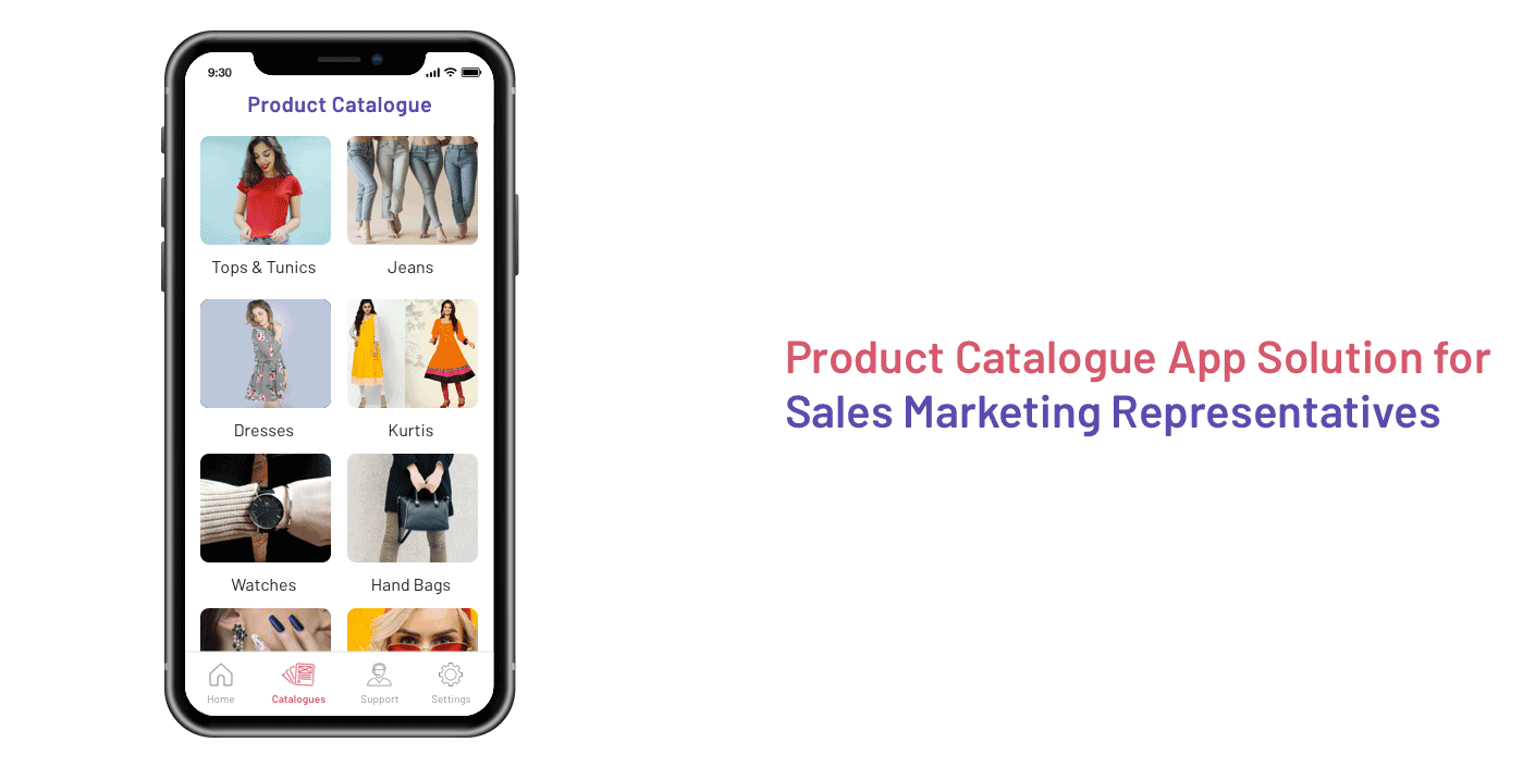 Product Catalogue App Solution - Lets nurture