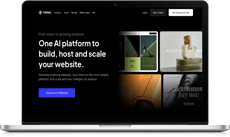 Transform WordPress sites with 10Web AI Builder for fast results