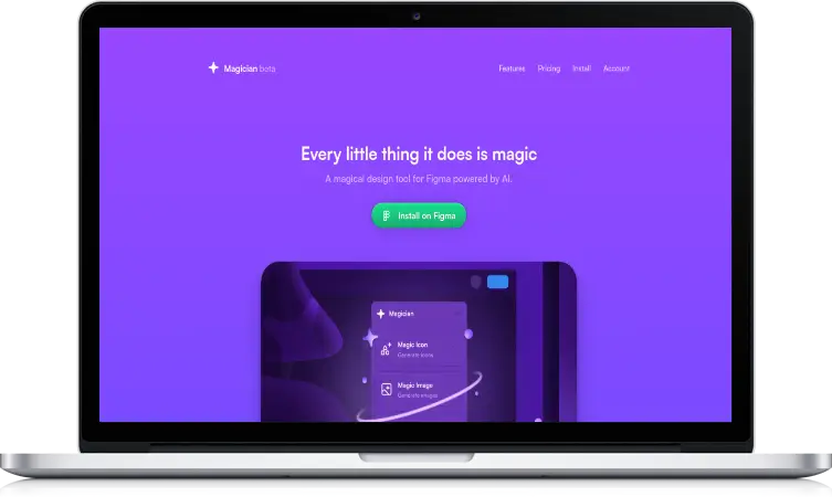 Design websites effortlessly using Framer AI from simple text prompts.